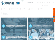 Tablet Screenshot of interlatgroup.com